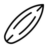 design de ícone de prancha de surf vetor