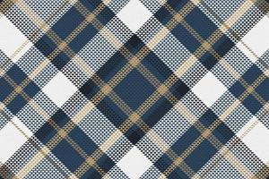 padrão de cor de noite tartan ou xadrez. vetor