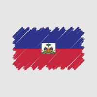 vetor de bandeira do haiti. bandeira nacional