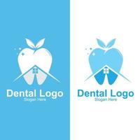 vetor de logotipo de saúde dental, mantendo e cuidando dos dentes, design para serigrafia, empresa, adesivos, plano de fundo