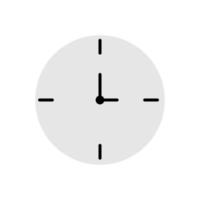 ilustração de relógio de vetor de ícone para negócios e site