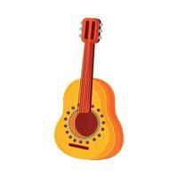 instrumento de guitarra mexicana vetor