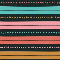 étnico tribal geométrico folk indiano escandinavo cigano mexicano boho africano ornamento textura padrão sem costura ziguezague linha de ponto listra horizontal cor escura impressão têxteis fundo ilustração vetorial