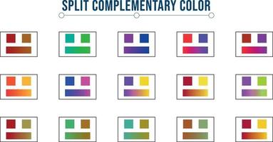paleta gradiente monocromática para uso no vetor de inspiração de cores de design