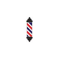 design de modelo de ilustração vetorial ícone barbearia. vetor