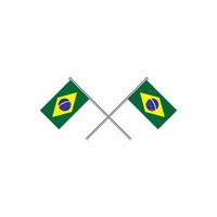 logotipo da bandeira do brasil vetor