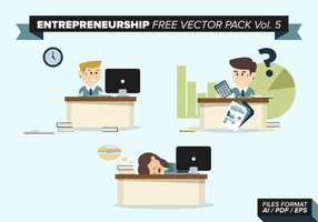 Empreendedorismo Free Vector Pack Vol. 5