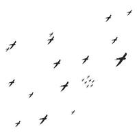 ícone de andorinha voadora vetor