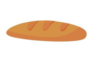 ícone de pão assado vetor
