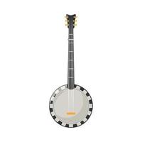 instrumento musical banjo vetor