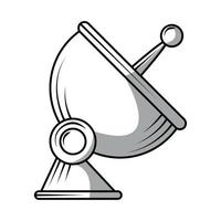 ícone de comunicação da antena vetor