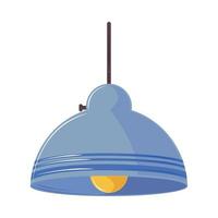 ícone de lâmpada de teto vetor