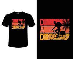 modelo de vetor de design de camiseta de bicicleta de montanha, design de camiseta de ciclista para amantes de aventura