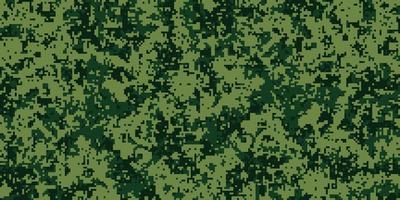 camuflagem de pixel para um uniforme do exército de soldado. design de tecido camuflado moderno. fundo de vetor militar digital.