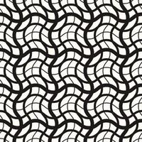textura de padrão monocromático sem costura abstrato geométrico vetorial repetindo o fundo vetor