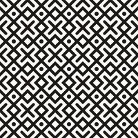 textura de padrão monocromático sem costura abstrato geométrico vetorial repetindo o fundo vetor