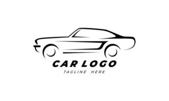 logotipo do músculo. reparação de automóveis de serviço, restauração de automóveis e elementos de design de clube de automóveis. vetor