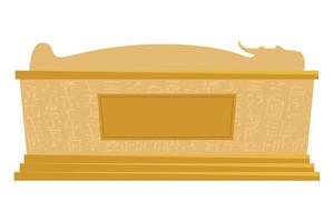 tumba do imperador da cultura egípcia vetor