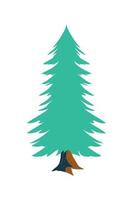 ícone de pinheiro vetor