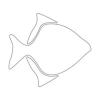 vetor de ilustração de ícone de peixe