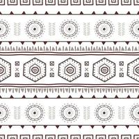 padrão sem emenda navajo. fundo ikat com textura de design tradicional vetor