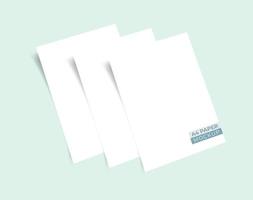 conjunto de quadros de coleção de molduras para fotos em branco. molduras para fotos com fita adesiva e clipe de papel. fundo de desenho vetorial isolado. vetor