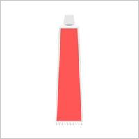 ícone de cuidados de saúde de proteção de vetor médico saudável tubo de creme dental. pasta dental clareamento higiene