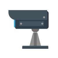 projeto de cctv monitorando ícone de vetor privado de cam ao ar livre. câmera vigilância viedo sistema de segurança guarda observar cautela