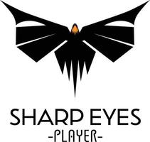 design de logotipo sharpeyes vetor