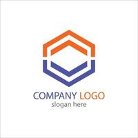 design de vetor de ícone do logotipo da empresa