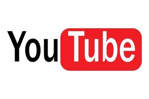 arquivo editável do logotipo do youtube vetor