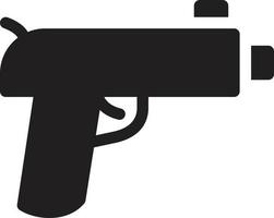 ilustração vetorial de pistola em ícones de símbolos.vector de qualidade background.premium para conceito e design gráfico. vetor