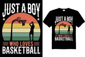 vetor de design de camiseta de basquete, camiseta de pai de basquete