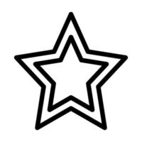 desenho de ícone de estrela vetor