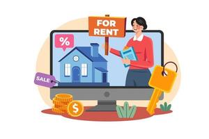serviço de aluguel de casas online