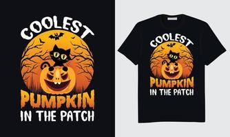 design de camiseta de halloween, design de camiseta feliz dia das bruxas, design moderno de camiseta de halloween, melhor design de camiseta de halloween, arte vetorial de camiseta de halloween vetor