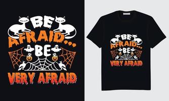 design de camiseta de halloween, design de camiseta feliz dia das bruxas, design moderno de camiseta de halloween, melhor design de camiseta de halloween, arte vetorial de camiseta de halloween vetor