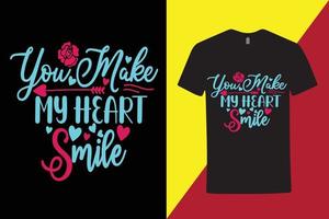 camiseta de citação de amor criativo, camiseta de tipografia de citações de amor legal, camiseta de dia dos namorados, camiseta de casal, camiseta romântica vetor
