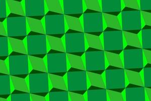 fundo verde 3d poligonal vetor