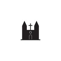 vetor de ícone da igreja
