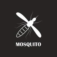 ícone de mosquito. design de modelo de ilustração vetorial vetor
