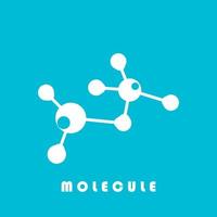 design de símbolo de ilustração de vetor de logotipo de molécula