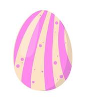 ícone plano de ovo de páscoa vetor