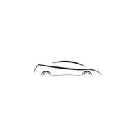 ilustração vetorial de logotipo de carro vetor