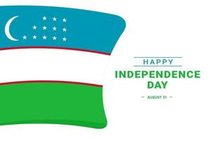 dia da independência do uzbequistão vetor