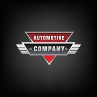 carro, auto, ilustração em vetor modelo logotipo automotivo. logotipo de distintivo de carro automotivo