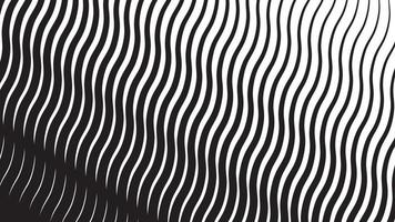 fundo de vetor preto e branco diagonal de onda abstrata