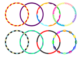 Free hula hoop vector