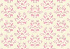 Fundo floral de Toile rosa rosa grátis vetor