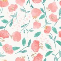 padrão de superfície, padrão floral. fundo sem costura de belas flores silvestres botânicas em aquarela. design para plano de fundo, papel de parede, roupas, embrulho, tecido, ilustração vetorial. vetor